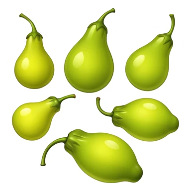 Chartreuse things sticker