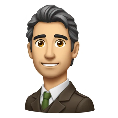 Miguel dias canel montado encima caballo sticker