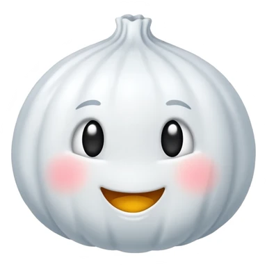 Una cebolla con una pegatina de que es nueva sticker