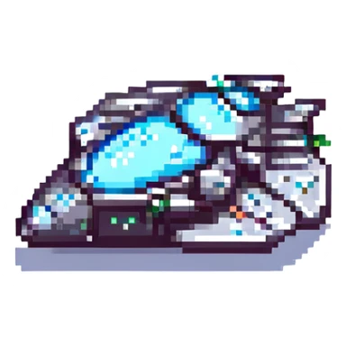 futuristic spaceship sticker