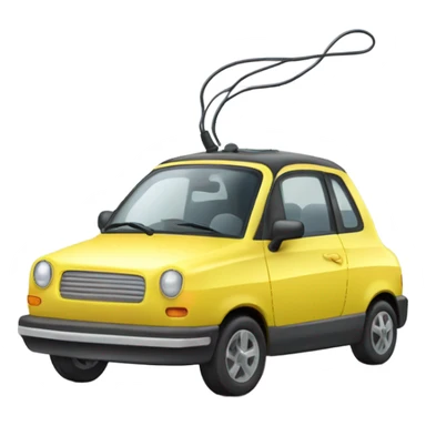 petite voiture électrique sticker