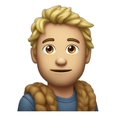 Giga chad fait dodo sticker