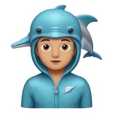 Delfin sticker