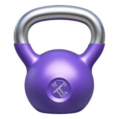 periwinkle kettlebell sticker
