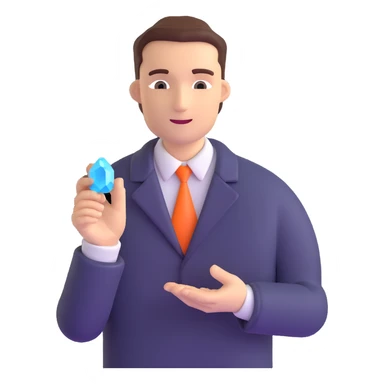 chiropractor with healing crystal minerals sticker