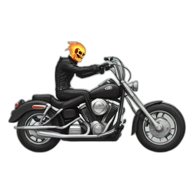 ghost rider 1972 comic emoji sticker
