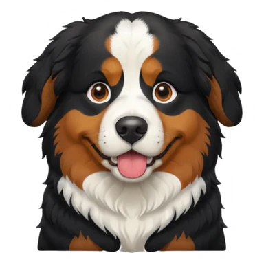 Bernese mountain dog sticker