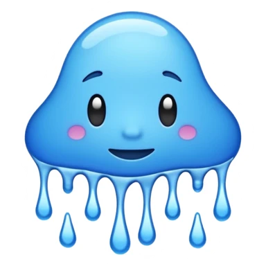 spell out the word "wavy" in a blue graffiti font sticker