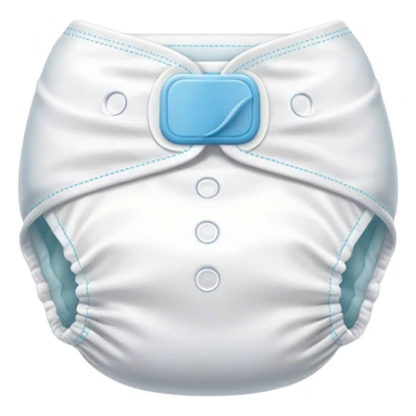 Disposable diaper sticker