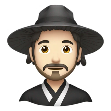 artistic neckbeard that enjoys japan sticker