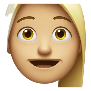 A face that is both celebrating and sad at the same time sticker