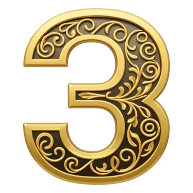 number 20 symbol sticker