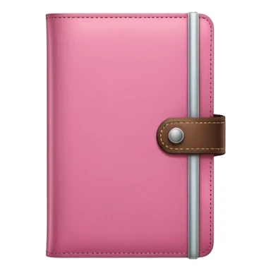 girly pink notebook planer not childish sticker