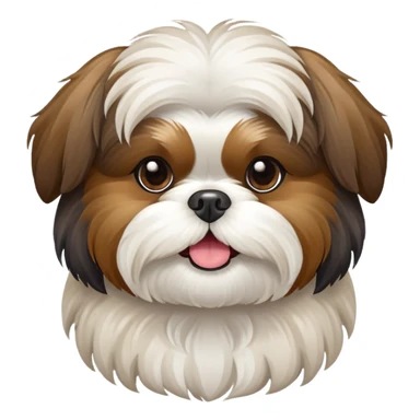 shih tzu dog sticker