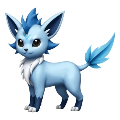 Luxray-Absol-Vaporeon-Dewott-fusion sticker