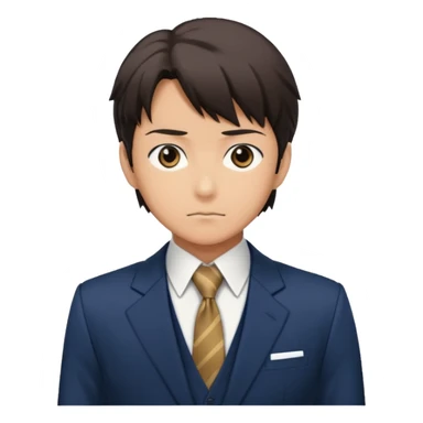 Kaito Kuroba in the famous detective conan story sticker