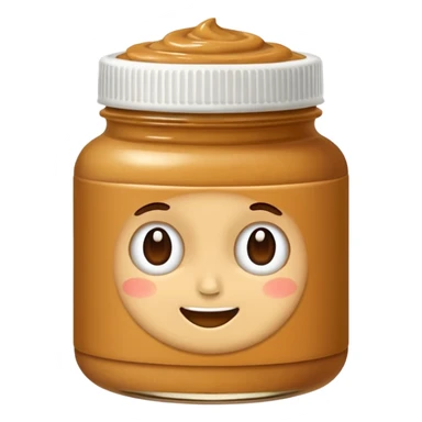 apple peanutbutter sticker