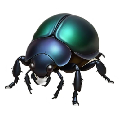Dung beetle sticker