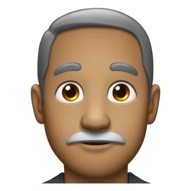 Coelho cinza escuro gordinho, peludo e de olhos pretos sticker