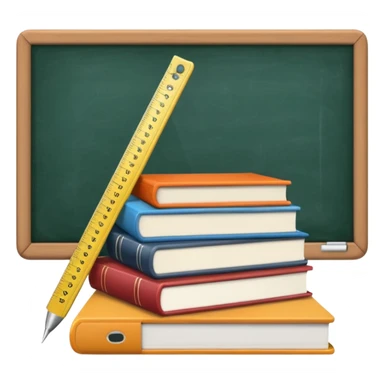 math teacher paraphenalia no apples add books sticker