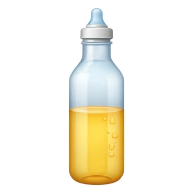 saline bottle sticker