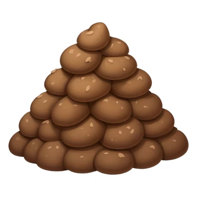 poop tumbling sticker