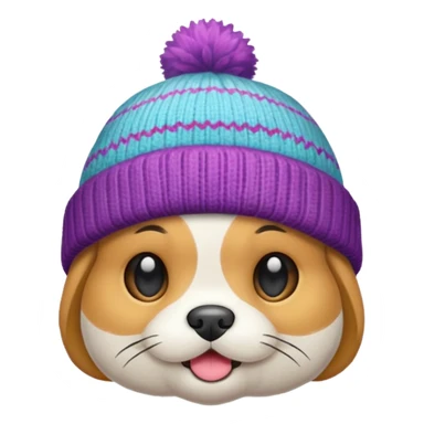 Winter Beanie Pet sticker