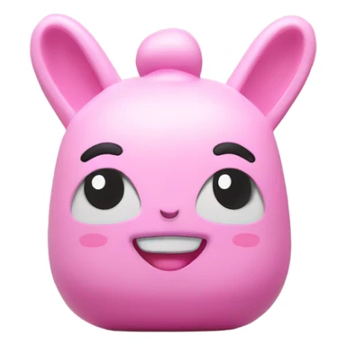 Labubu pop mart pink sticker