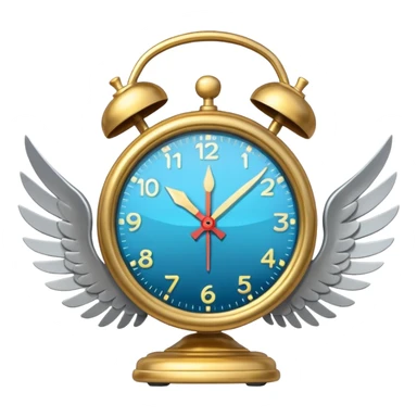 CLOCK FLYING sticker