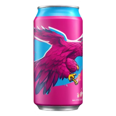 Rasperry eagle Energy Drink  sticker