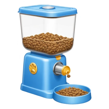 dog food dispenser sticker