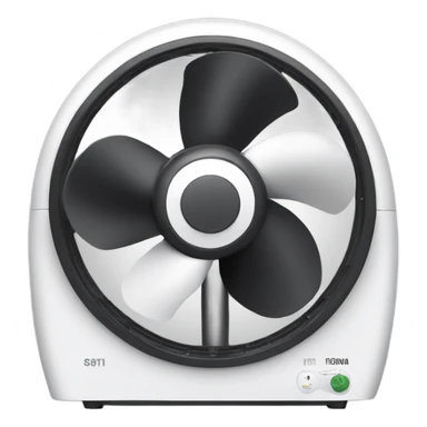  stand fan without blades sticker