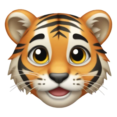 Baby tiger sticker