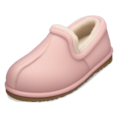 light pink UGG Tasman slippers sticker