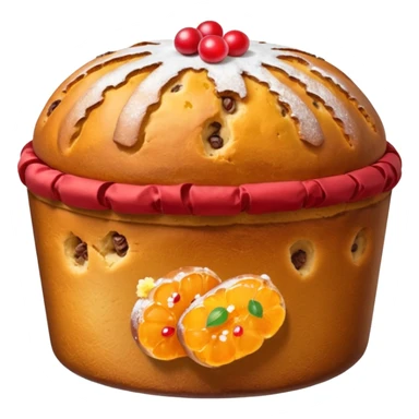 italian Bauli panettone sticker