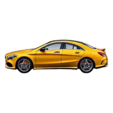 mercedes CLA C118 sticker