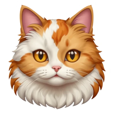 cat with eyebags sticker