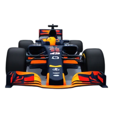max verstappen in a f1 car sticker