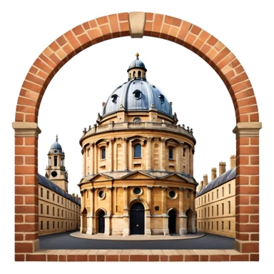 oxford, Radcliffe Camera sticker