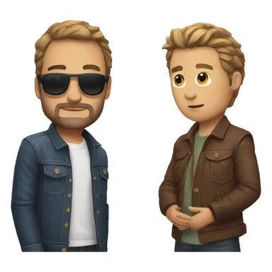 Chopper and me sticker