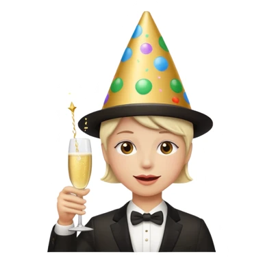 fete mais pas de personnes sticker