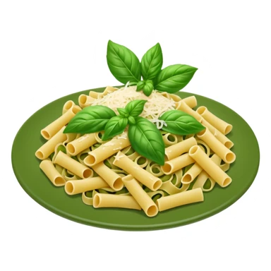 Pesto pasta sticker
