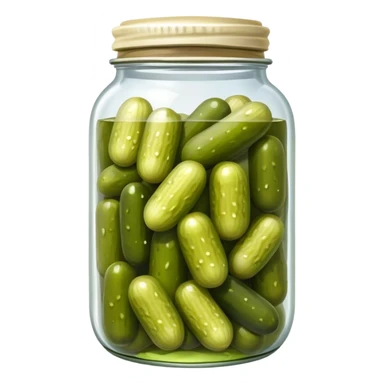 Jar of pickles sticker