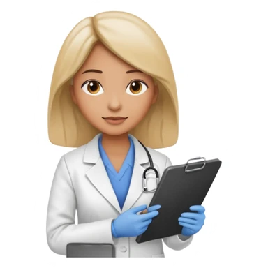 ocupational medicine woman  sticker