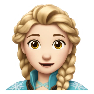 Anna from Frozen sticker