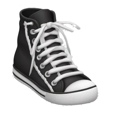 untied shoe laces sticker