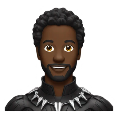 Black Panther kfc sticker