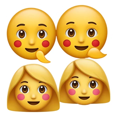😂😮 mische die zwei emojis (von apple) so das bis auf dem mund alles so ist wie beim ersten und der mund ist wie der zweite, es sollen genau die selben gelben emojis sein keine menschen sticker