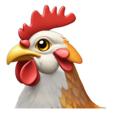 Couquette chicken  sticker