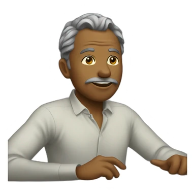 Gars qui louche sticker